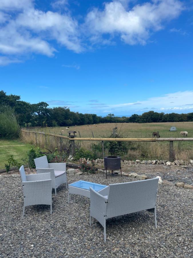 Apartamento The Shepards Hut Llwyn-Dafydd Exterior foto