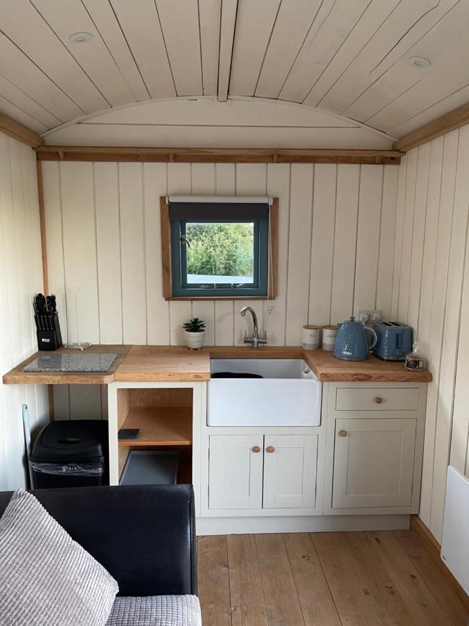Apartamento The Shepards Hut Llwyn-Dafydd Exterior foto
