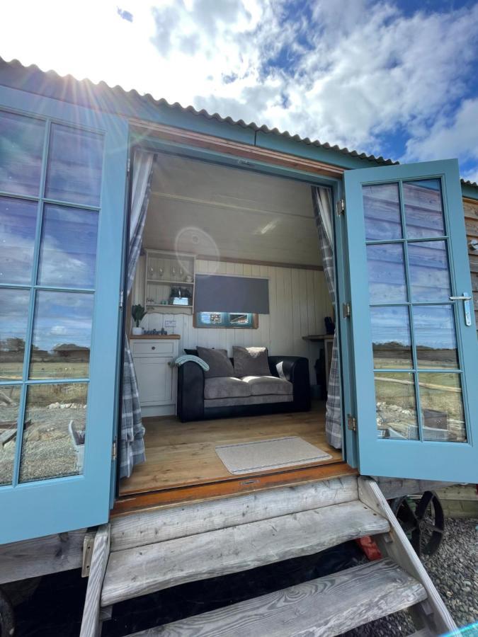 Apartamento The Shepards Hut Llwyn-Dafydd Exterior foto